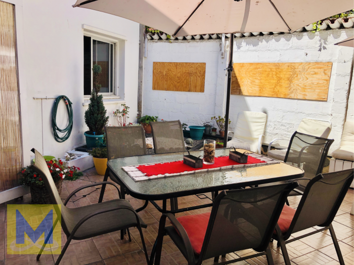 Patio interno del departamento